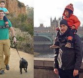 Portahombros manos libres para cargar niños