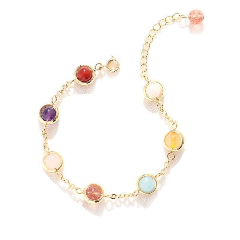 Pulsera de caramelo arcoiris
