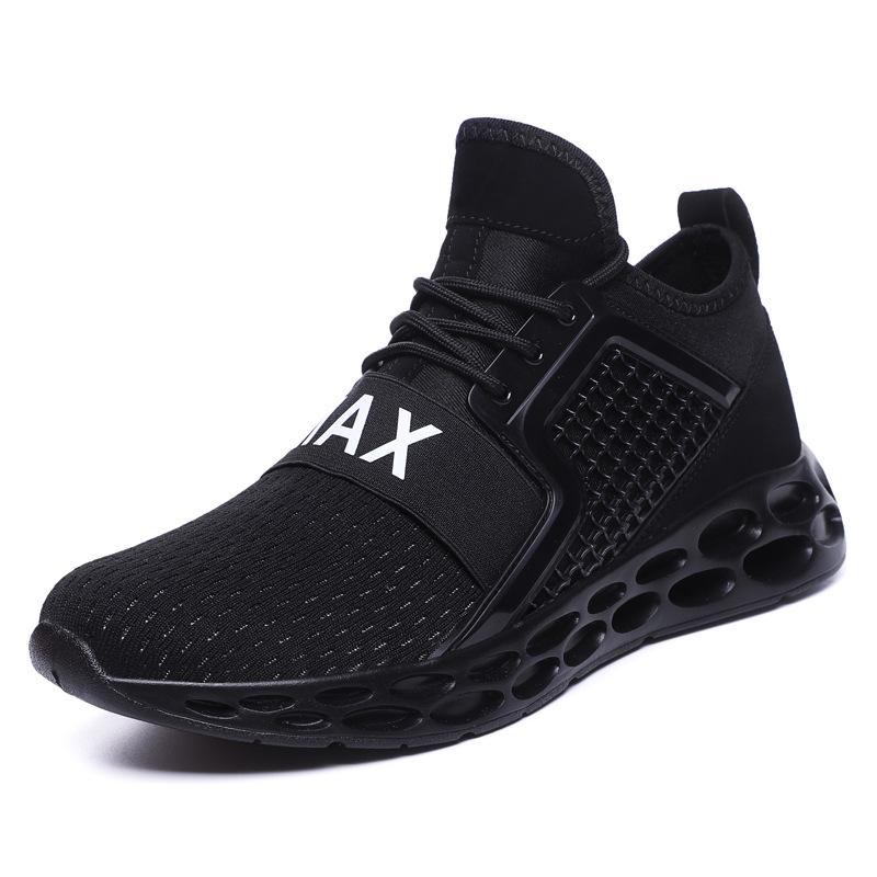 Men's sports shoes flying woven