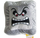 Gray brick demon pillow pillow toy doll
