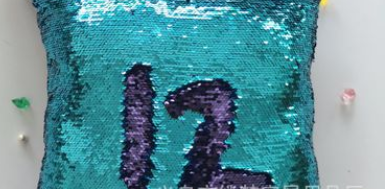 Factory direct supply of European double color glitter sequins pillow pillow Mermaid sleeve by a pillowcase customized wholesale