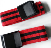Blood flow restriction training belt