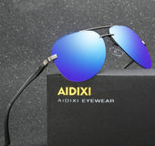 Aluminium magnesium polarized sunglasses men