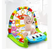 Pedal Piano Luz Música Fitness Rack Infantil