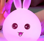 Adorable Lámpara De Conejo