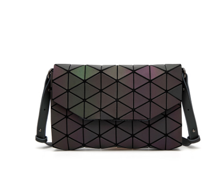 Japanese folding luminous geometric bag