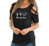 Round neck heart-shapedshort-sleeved strapless