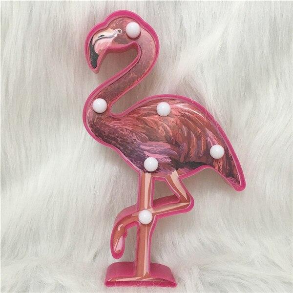 Creative LED Flamingo Modeling Light