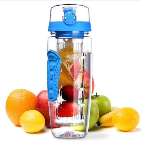 BAISPO 32oz 900ml BPA Free Fruit Infuser Juice Shaker Sports Lemon Water Bottle Tour hiking Portable Climbing Camp Bottles