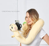 U-shaped pillow mobile phone bracket