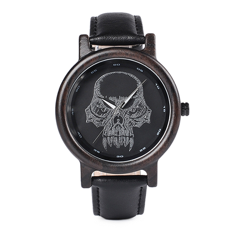 Watches Bamboo Unisex Watches  P24 Skull