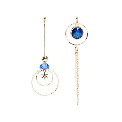 Asymmetrical Star Earrings