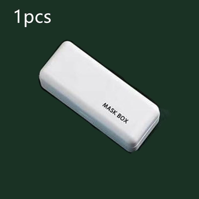 Portable mask storage box
