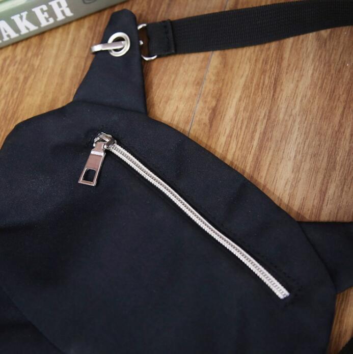 Cartoon cat canvas shoulder bag personality funny diagonal package