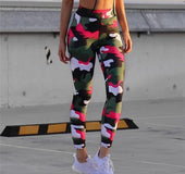 Cougar Camo Fitness Leggings