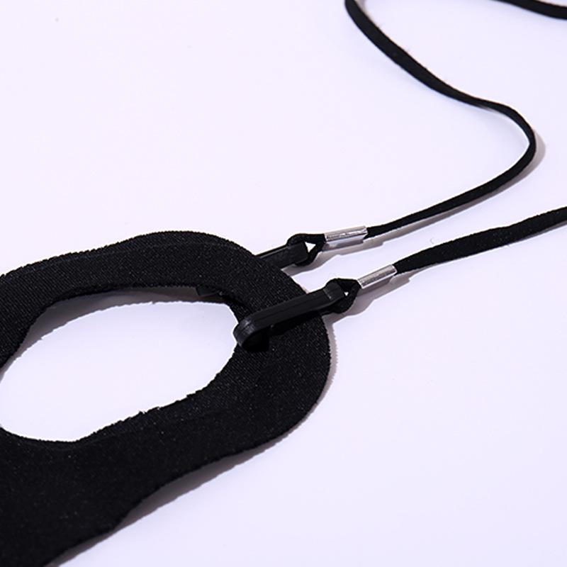 Polyester Fiber Simple Lengthened Windproof Rope Mask