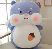 Fat rat rag doll pillow plush toy doll