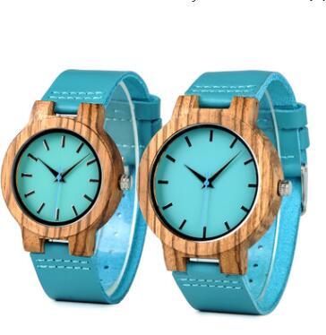 Bobo bird leather strap couple bamboo