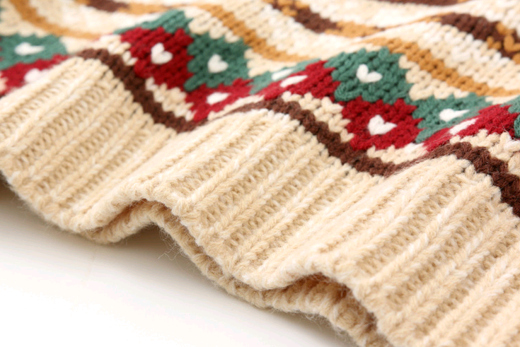 Christmas sweater women 2020 autumn and winter new Nordic wind jacquard deer thick loose sweater women's jacket