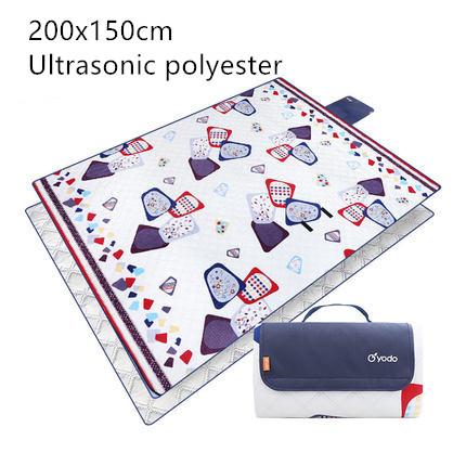 Leisurely Picnic Cushion Moisture-proof Cushion Outdoor Picnic Camp Beach Tent Cushion Waterproof and Thicker Lawn Cushion Picnic Cloth