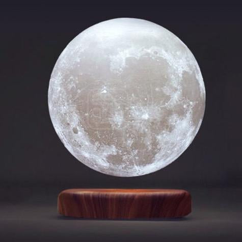 Levitating Moon Lamp Magnetic Floating LED Night Light