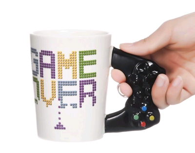 Creative gamepad ceramic cup GAME BOY MUG mug game machine coffee cup to send friends gifts