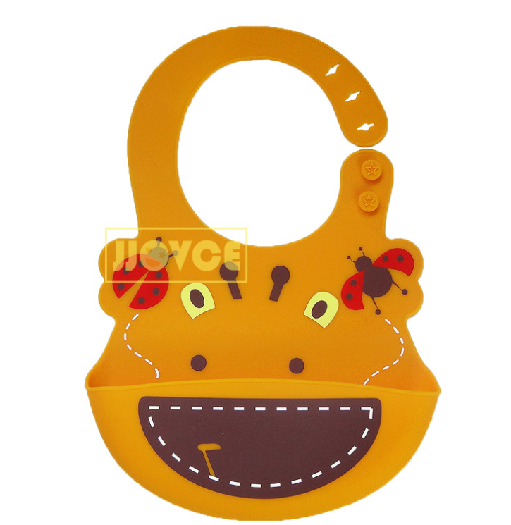 16 styles JJOVCE Children''s and Infants Silica Adjustable Stereo Bib Waterproof Soft Bib Food Bib/Copyright Products