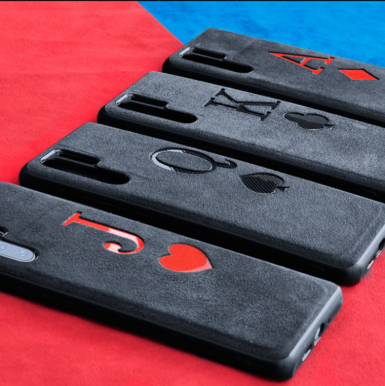 Case Suede Carbon | iPhone | Huawei