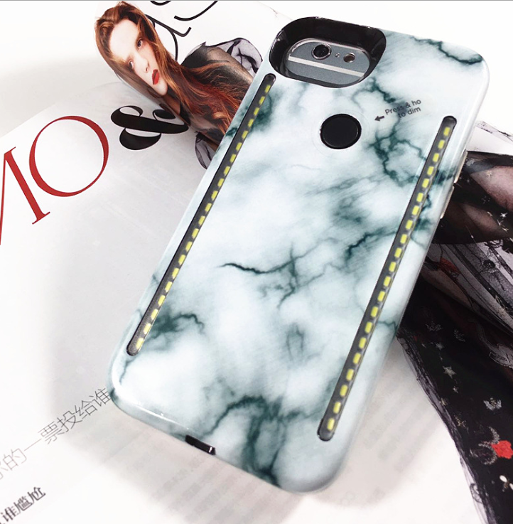 High Quality Marble Selfie Light  | IPhone