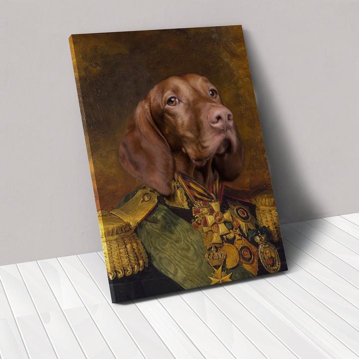 Custom Pet Canvas Portrait