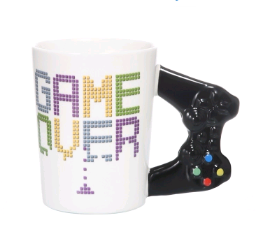 Creative gamepad ceramic cup GAME BOY MUG mug game machine coffee cup to send friends gifts