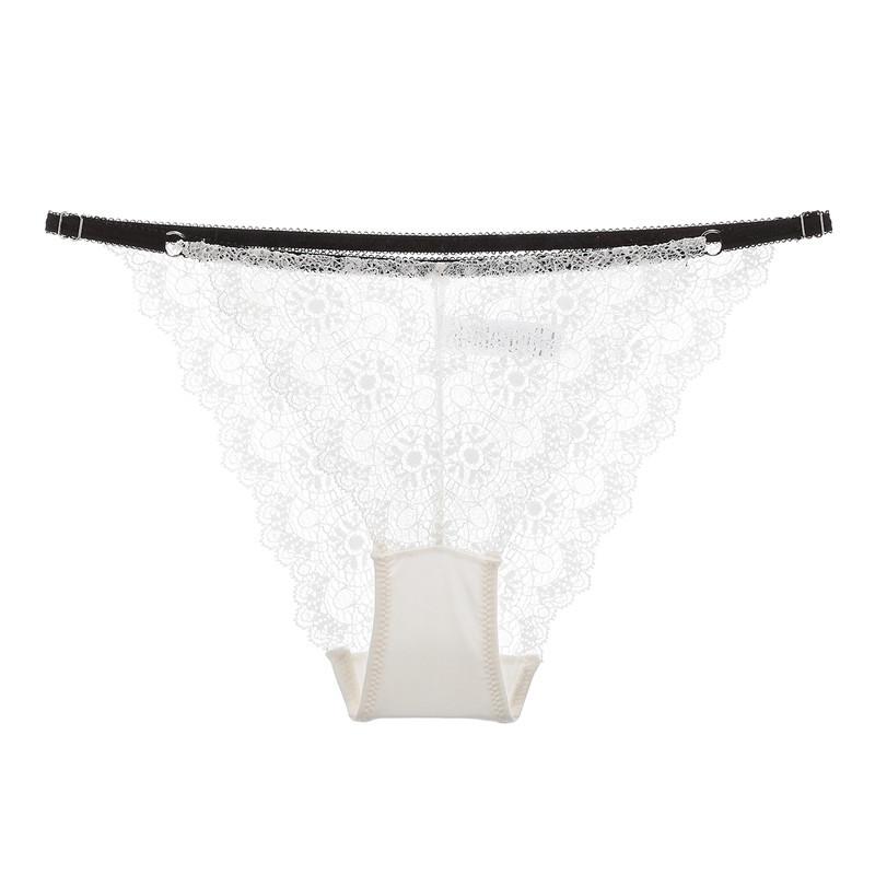 Lace low waist briefs