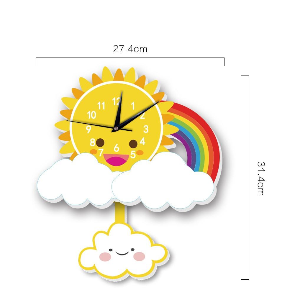 Cute creative wall clock