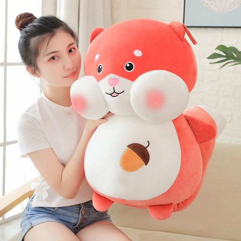Fat rat rag doll pillow plush toy doll
