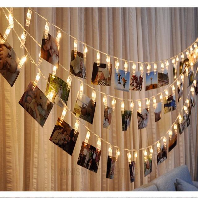 Luz LED en tira para colgar Recuerdos