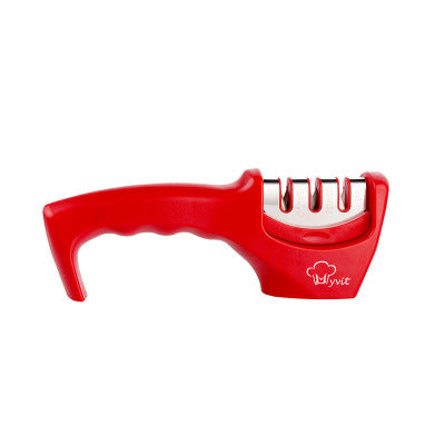 Afilador de cuchillos rápido de 3 etapas
