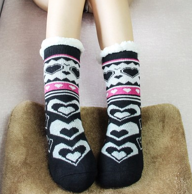 Non-slip adult floor socks
