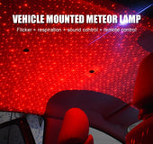 LED USB car atmosphere ambient star DJ light