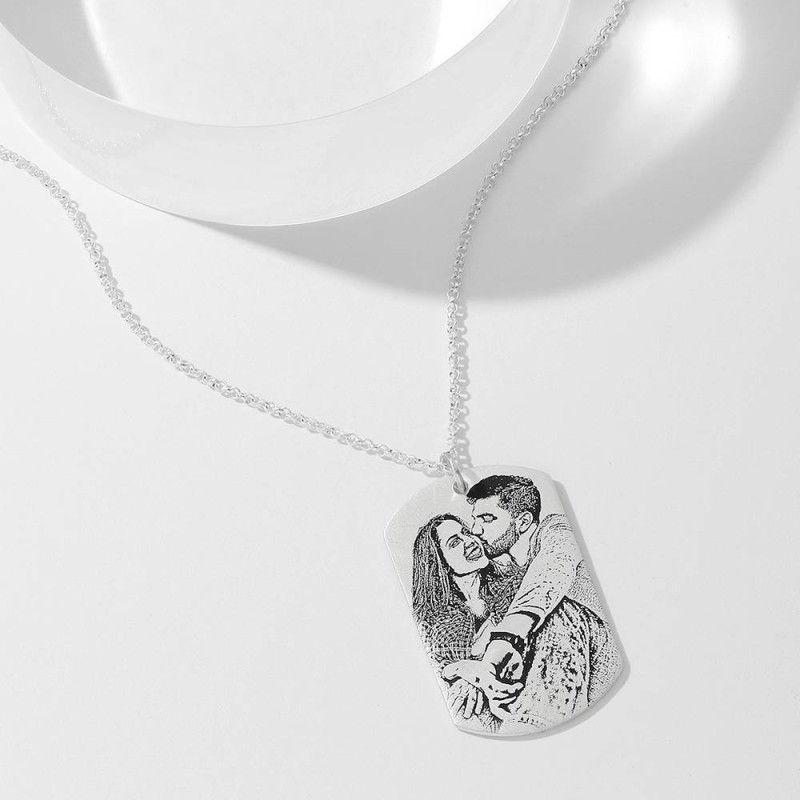 Engraved Tag Necklace