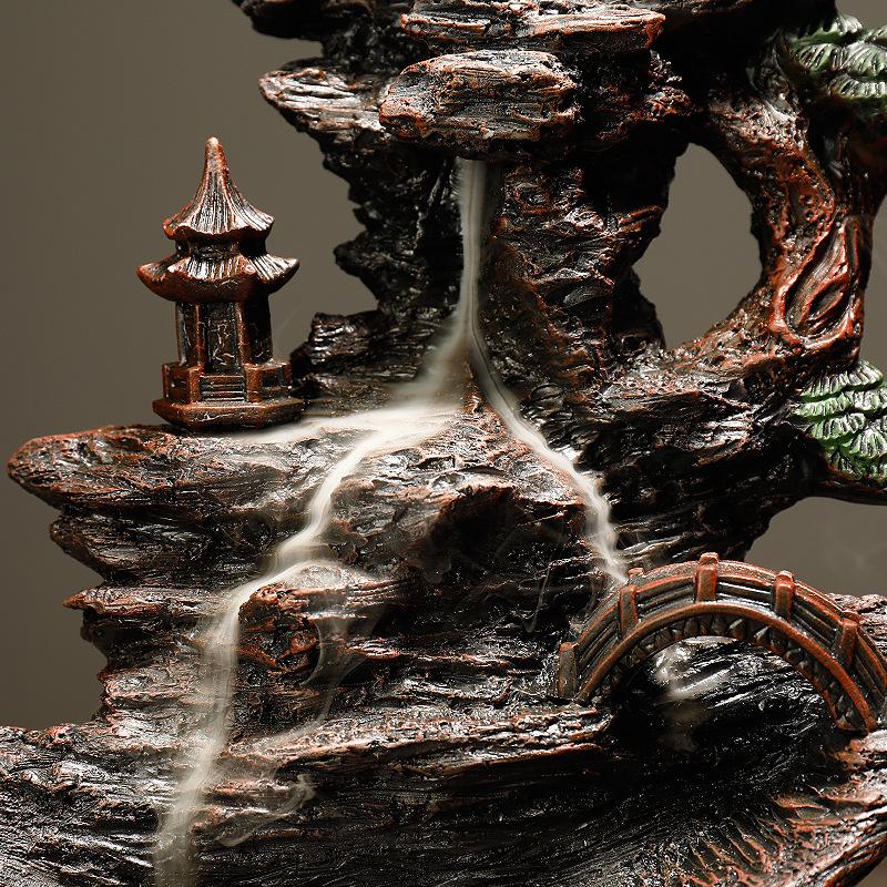 Backflow incense burner ceramic aromatherapy furnace