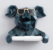 Nordic wall hanging tissue holder