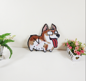 Cute funny kirky clock wall clock children''s room kindergarten pet shop dog decorative creative clock wall clock