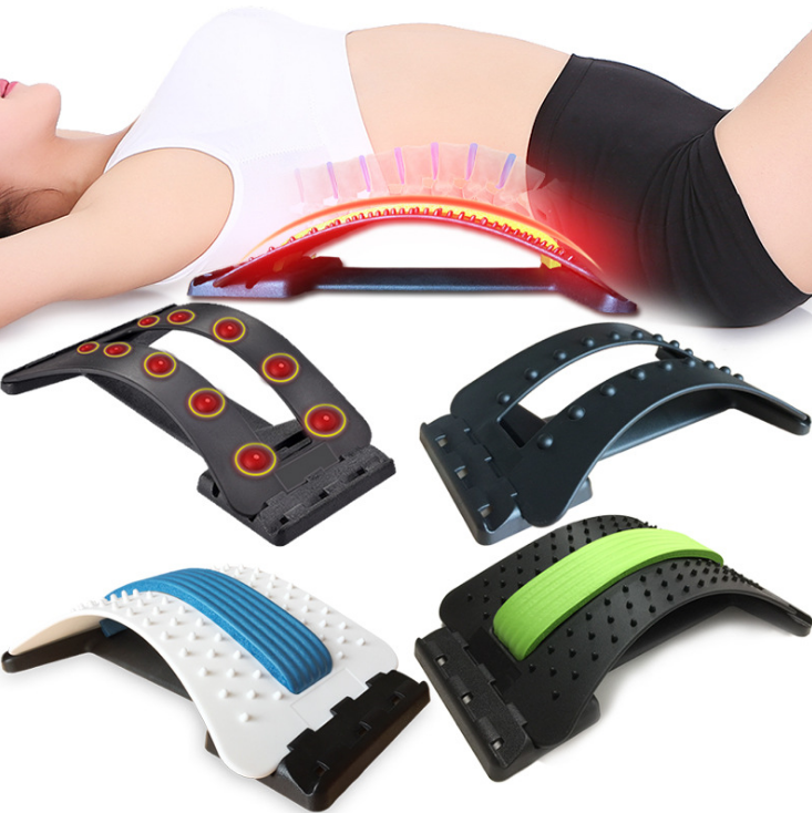 Masaje cervical y lumbar ejercicio