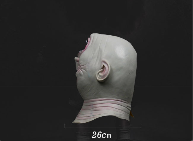 Halloween Horror Inverted Head Demon Mask