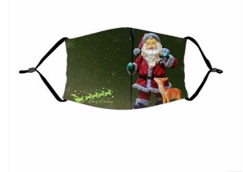 Christmas deer digital printing mask
