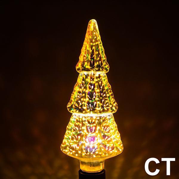 3D Fireworks Christmas Bulbs