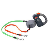 Correa Retráctil Para Caminar Con Dos Mascotas