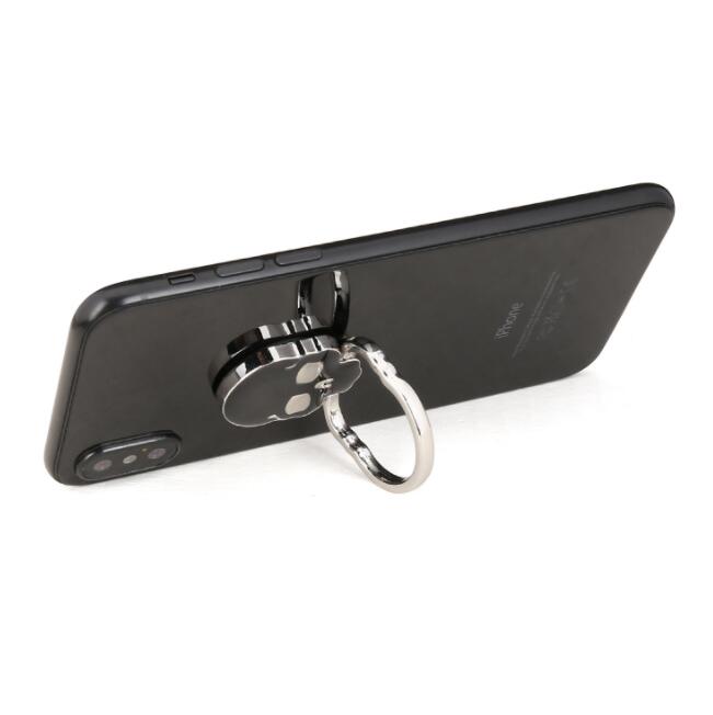 Multifunctional creative mobile phone finger ring bracket