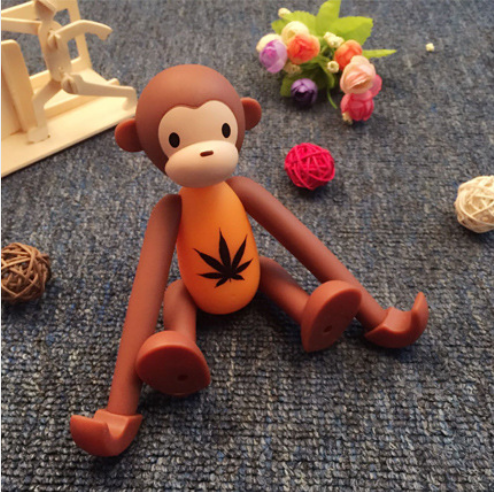 Mobile phone bracket monkey cute cartoon creative monkey phone bracket flat bracket desktop gift