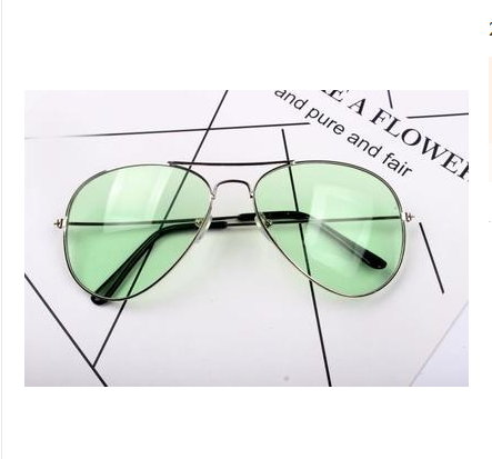 Gold Frame Vegas Sunglasses